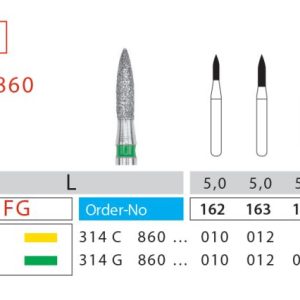 فرز الماسه شعله شمعی دیاتیز 860