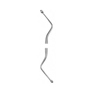 کورت قاشقی شماره 3 Spoon Surgical Curette Fig.3