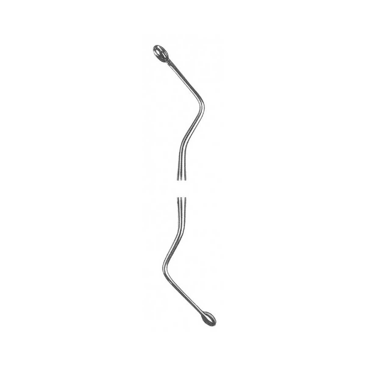 کورت قاشقی شماره 4-Spoon Surgical Curette