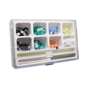 کیت کامل دیسک پرداخت و نوار استریپ Kit Polident (Composite Discs and strips complete set)