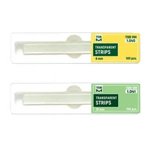 نوار سلولوئیدی شفاف برش خورده Transpanrent Srips