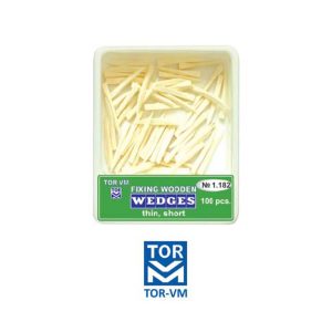 وج آناتومیک تک رنگ 100 عددی Wooden Wedges