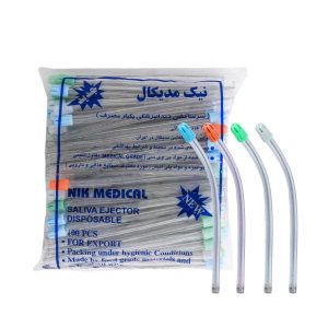 سرساکشن یکبار مصرف 100 عددی - Aspirator Tip